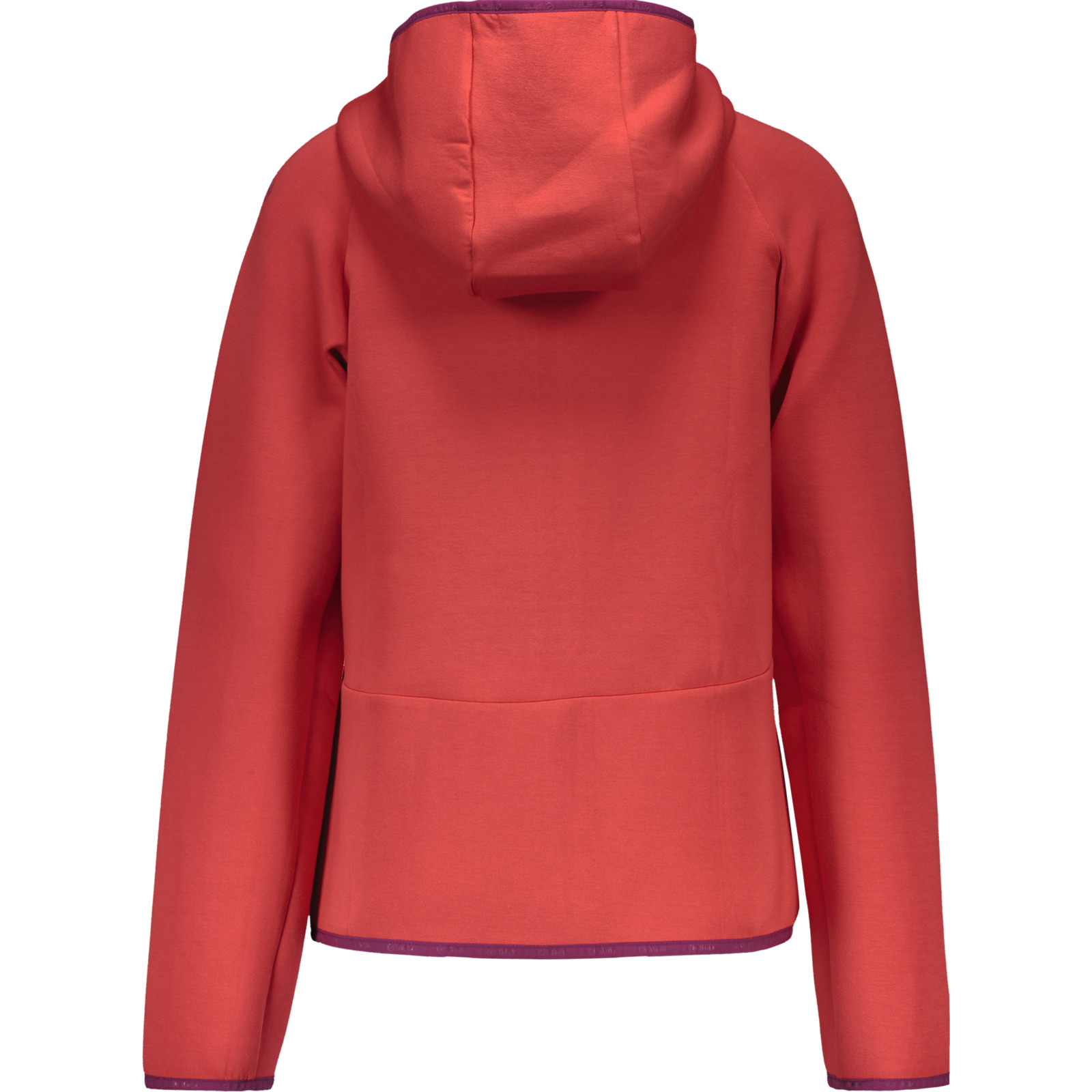 Sherpa Damen-Powerstretch-Hoodie Jhule M, hellrot
