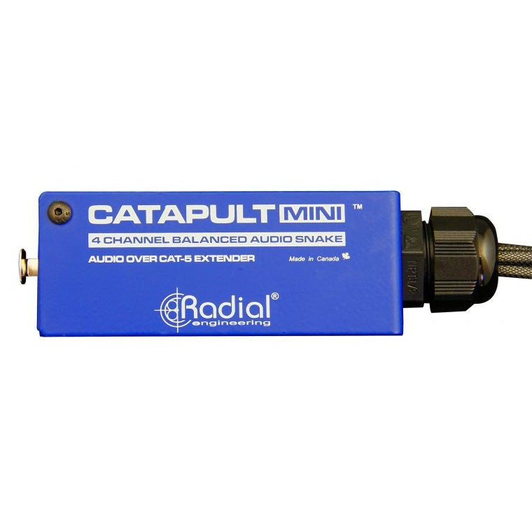 Radial Catapult Mini TX audio converter analoog naar Cat 5