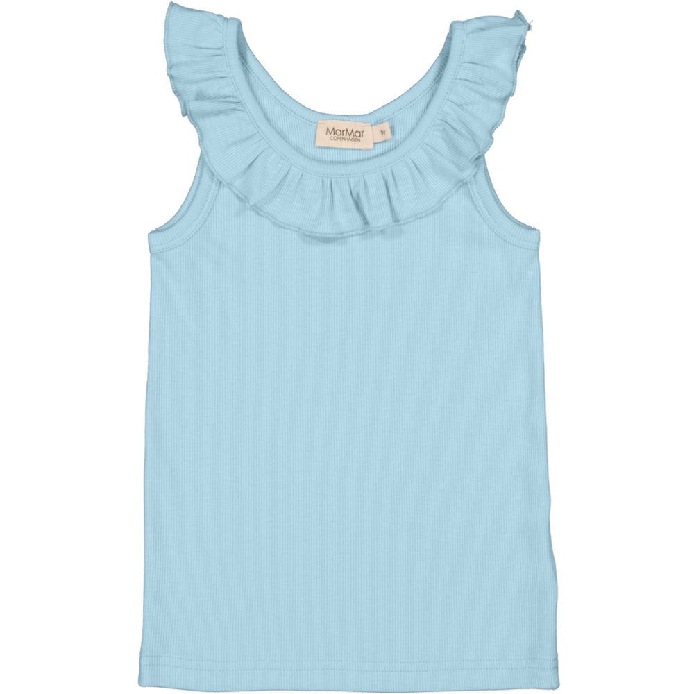 Køb MarMar Modal Fine Rib Heavenly Blue Tamar Top