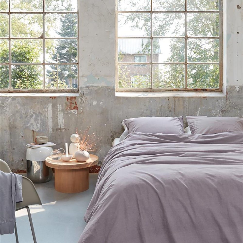 vtwonen Natural Stone Dekbedovertrek 260 x 200/220 cm - Lila