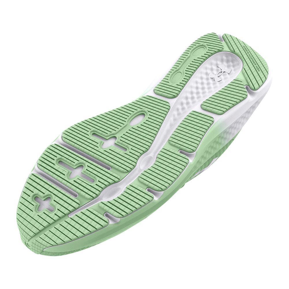 Under Armour UA CHARGED PURSUIT 3 - Chaussures running Femme aqua foam/aqua foam/white