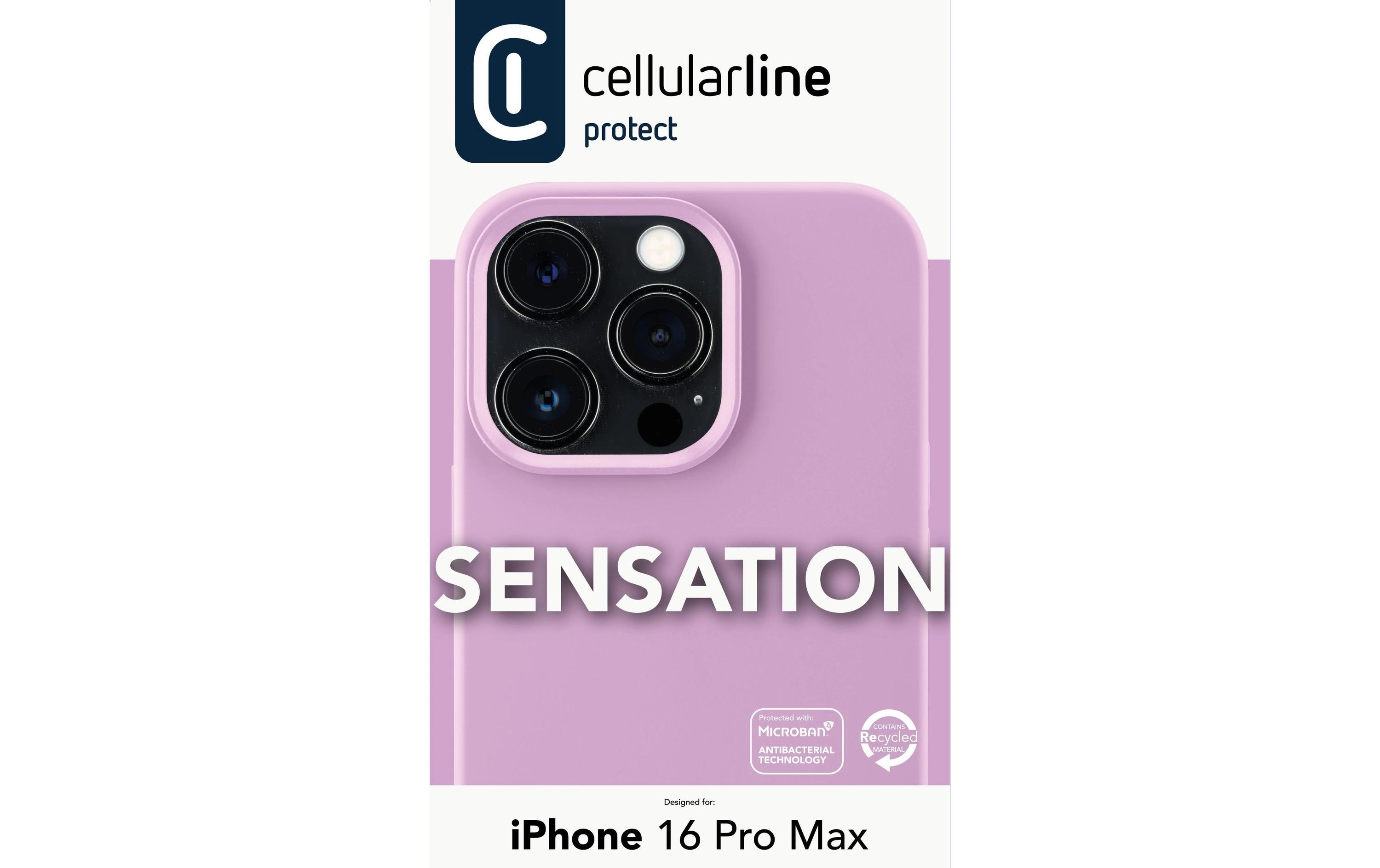 Back Cover Sensation iPhone 16 Pro Max PinkSchutzhülle für das Apple iPhone 16 Pro Max