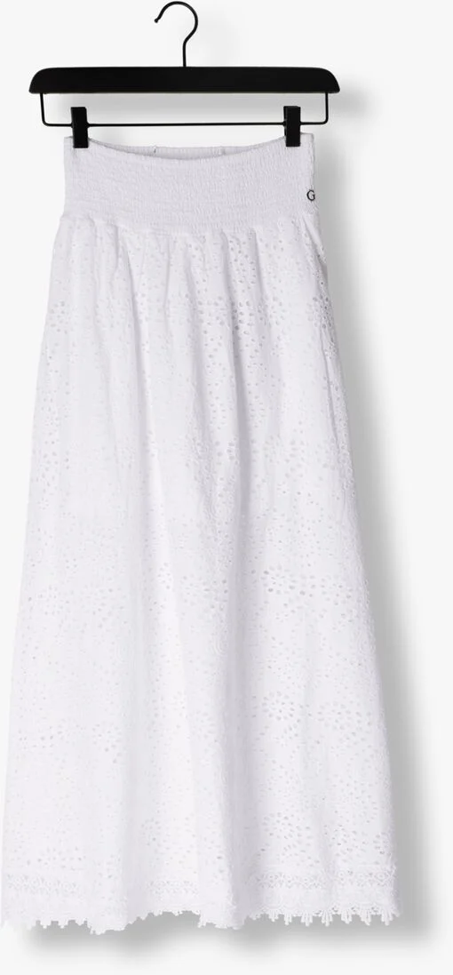 GUESS witte guess maxirok sangallo rafa long skirt