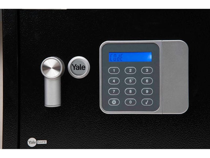 Yale Tresor Value Safe Gäste, 24 l Tresor mit Tastenfeld