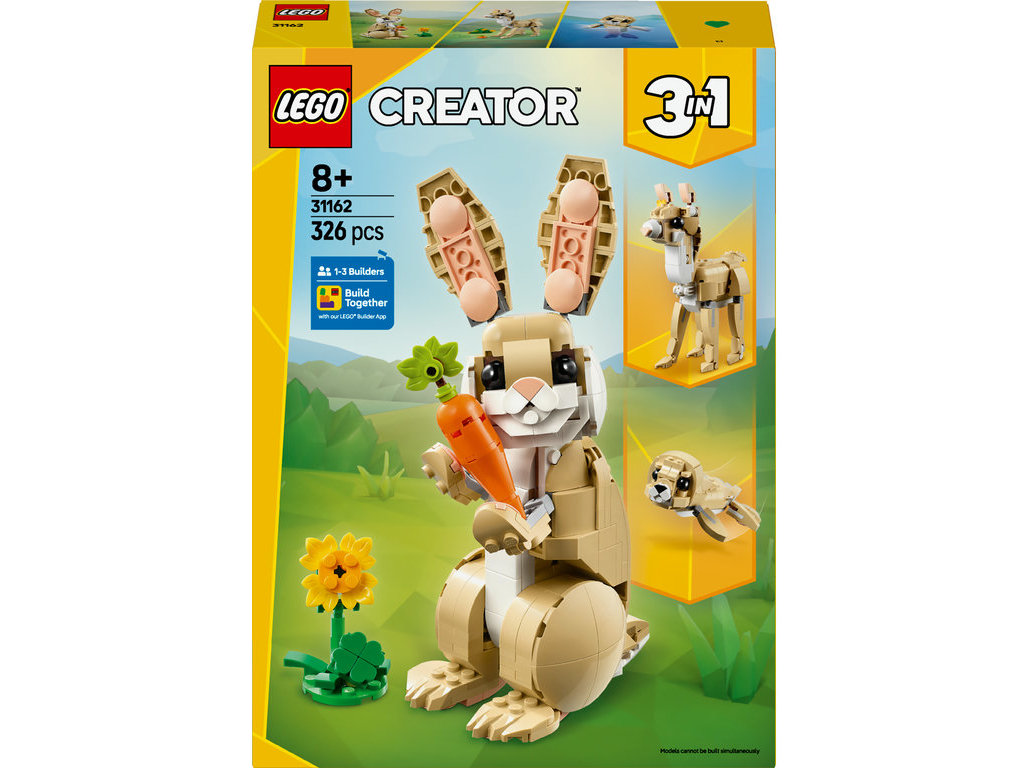 COELHINHO ADORÁVEL LEGO CREATOR