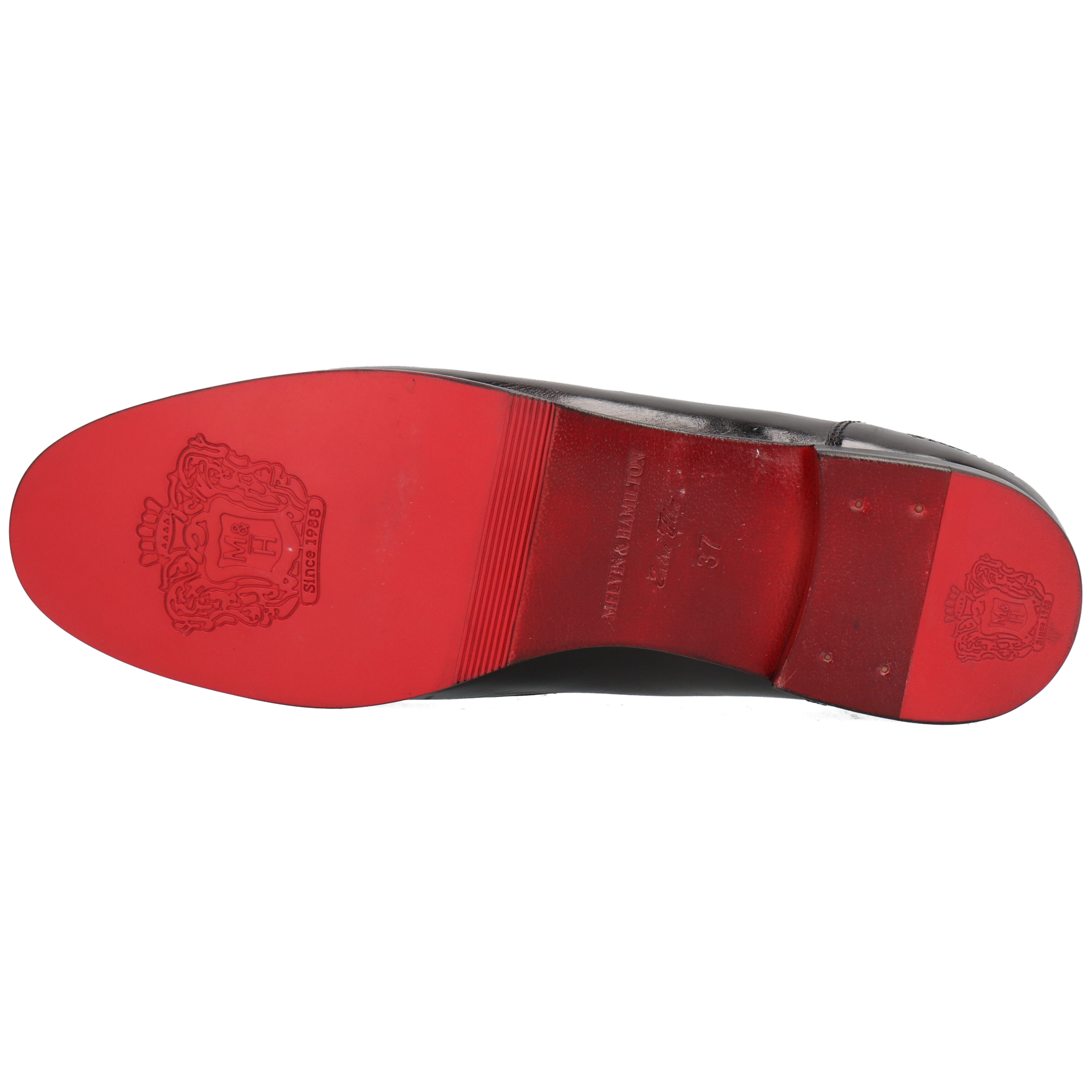 SCARLETT 78 - Mocassins à talon plat | Noir