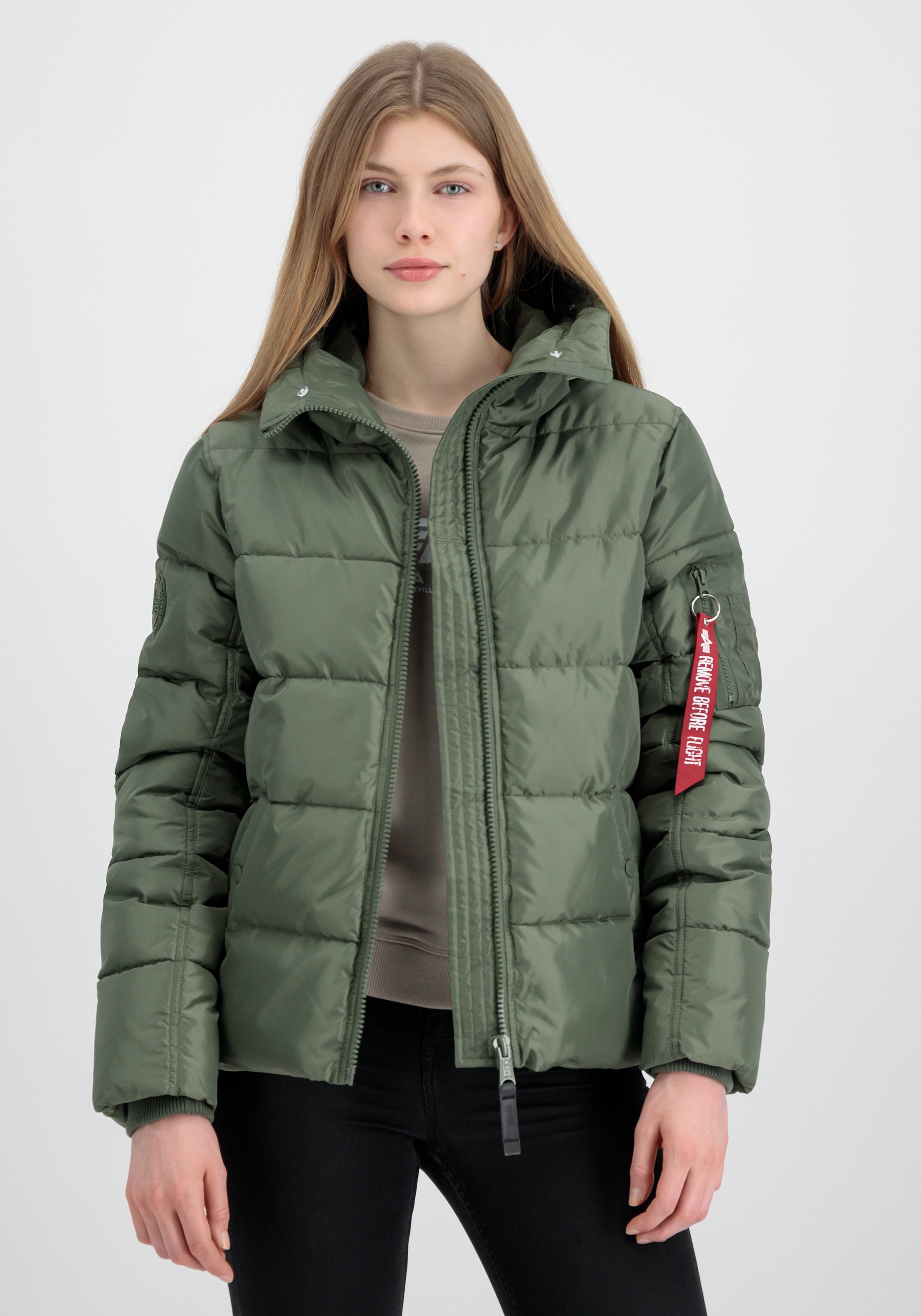 Alpha Industries Winterjacke »Hooded Puffer Alpha Women«