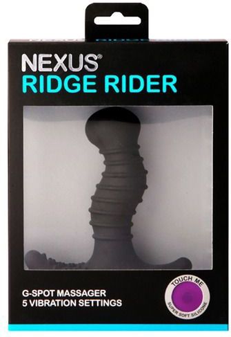 Nexus - Ridge Rider - Zwart - Buttplug