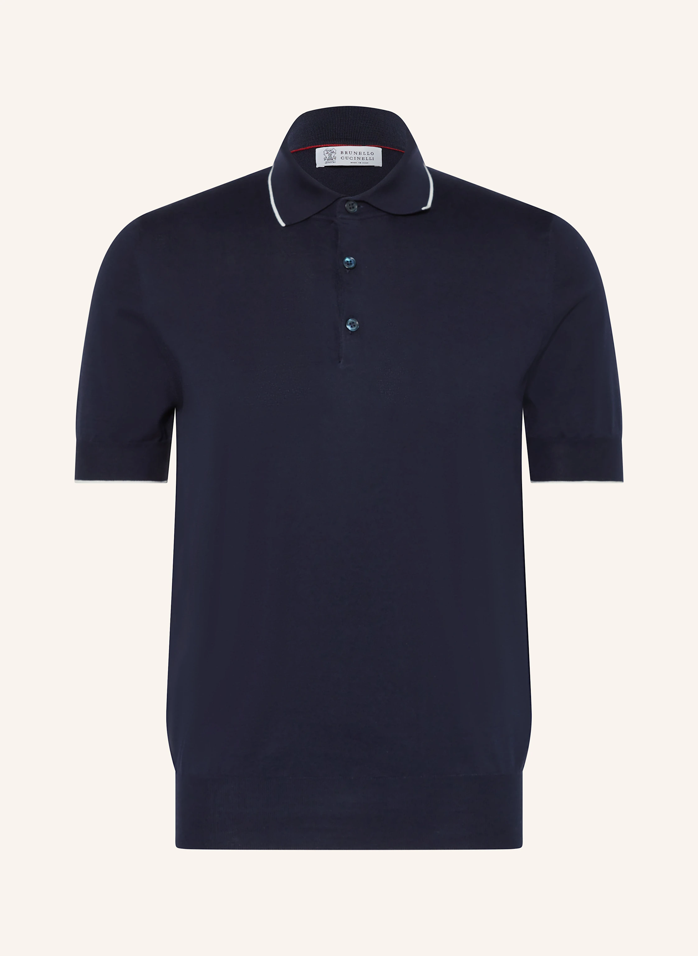 BRUNELLO CUCINELLI Strick-Poloshirt