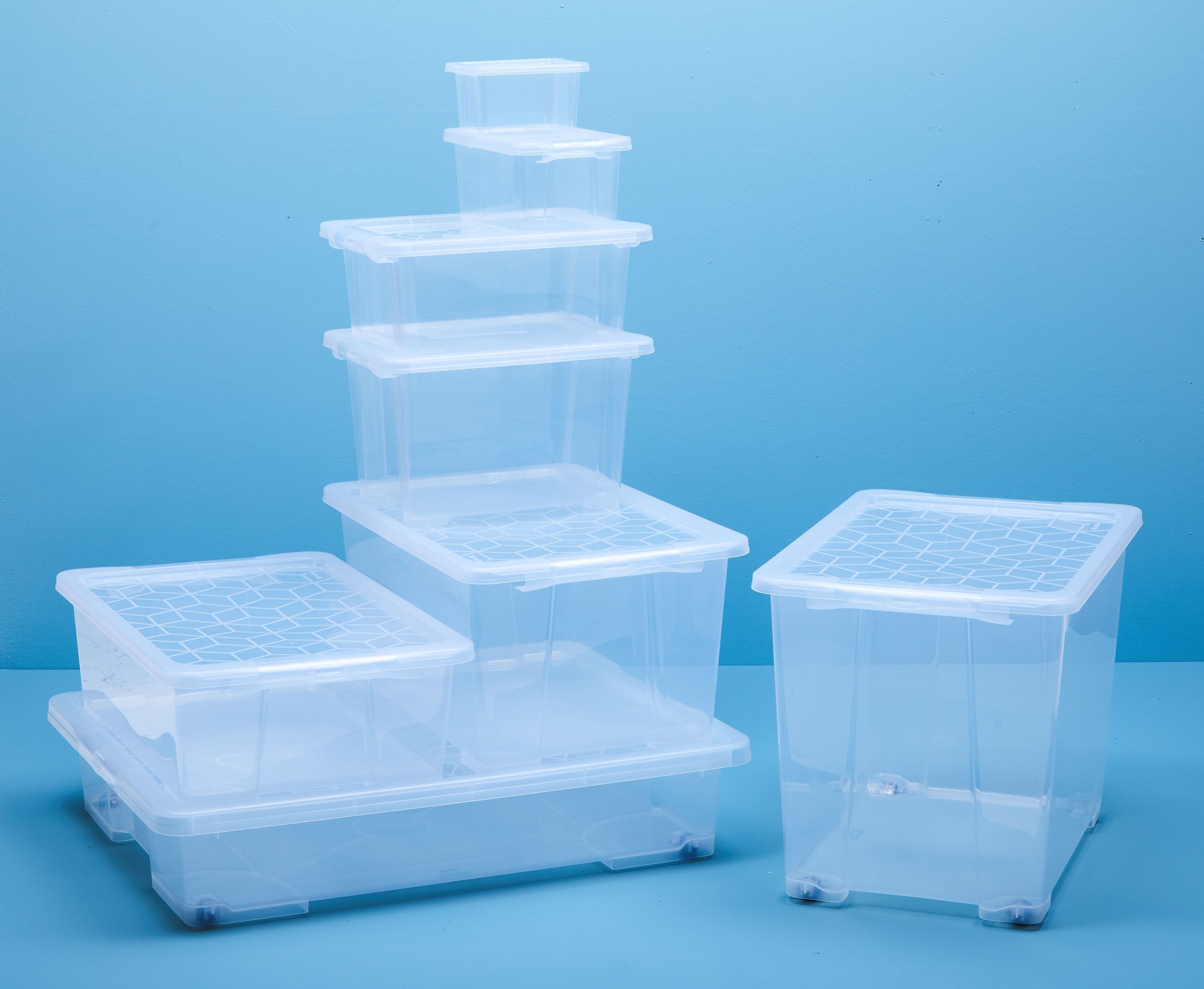 EVO Aufbewahrungsbox - Transparent / B: 11.2 cm x T: 17.8 cm x H: 9.8 cm