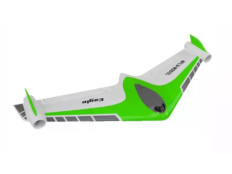 Amewi Nurflügler XFly Eagle Twin 40 mm EDF, 1019 mm Grün, P 2-Motoriger Impeller Nurflügler