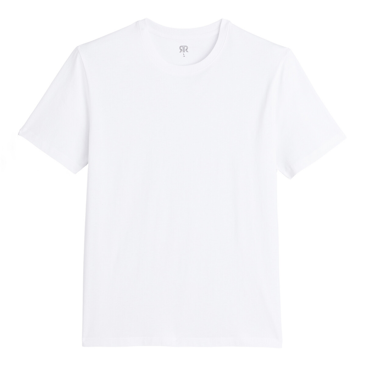 COLEÇÃO LA REDOUTE<br>Camiseta com gola redonda e mangas curtas