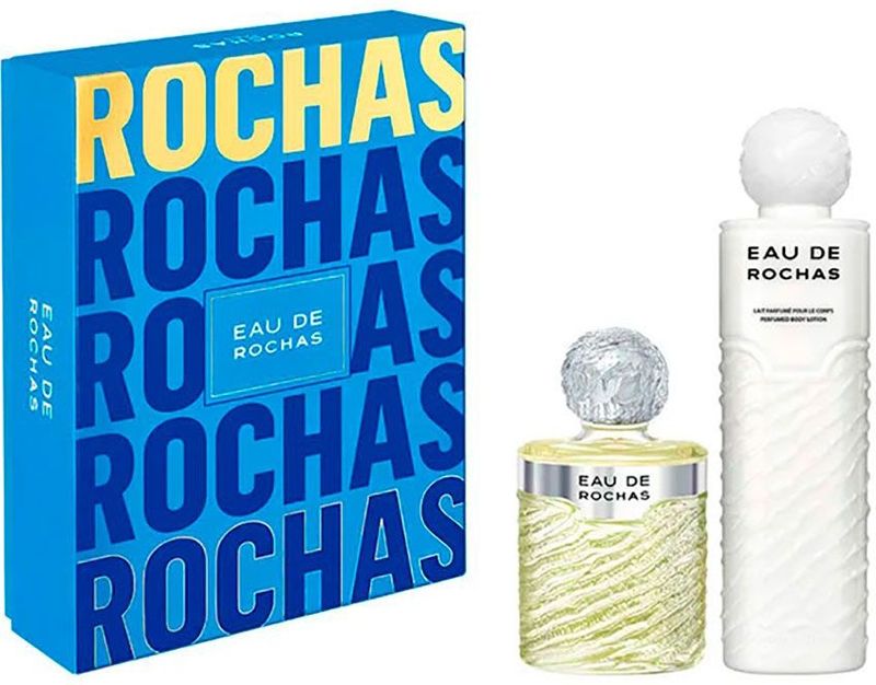 Rochas - Eau De Rochas - Geurset - 2 Stuks - 500 ml Body Lotion - 220 ml Eau de Toilette