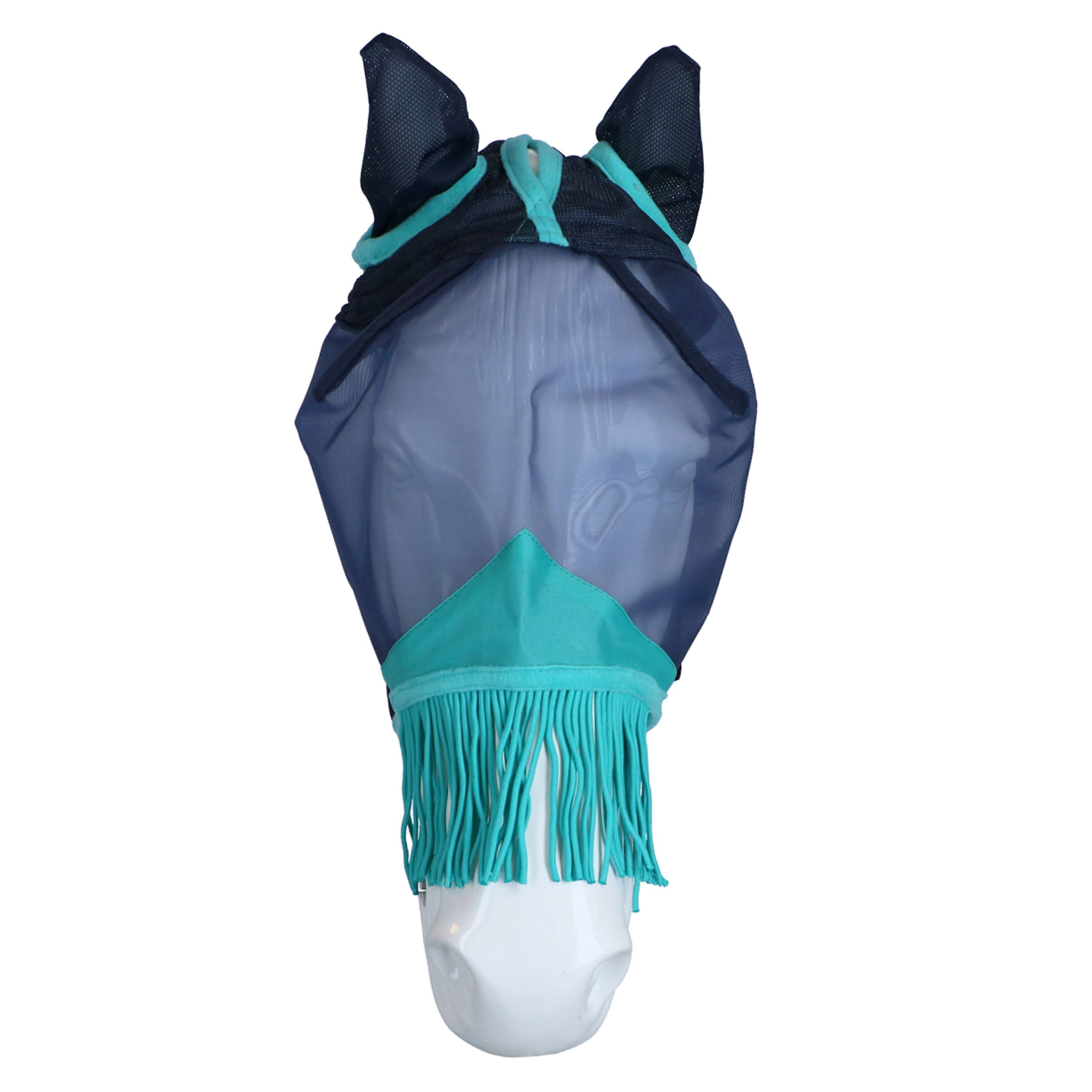 WeatherBeeta Vliegenmasker ComFiTec Deluxe Fine Mesh met Oren en Franj