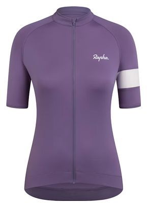 Maillot Manches Courtes Femme Rapha Core Lila