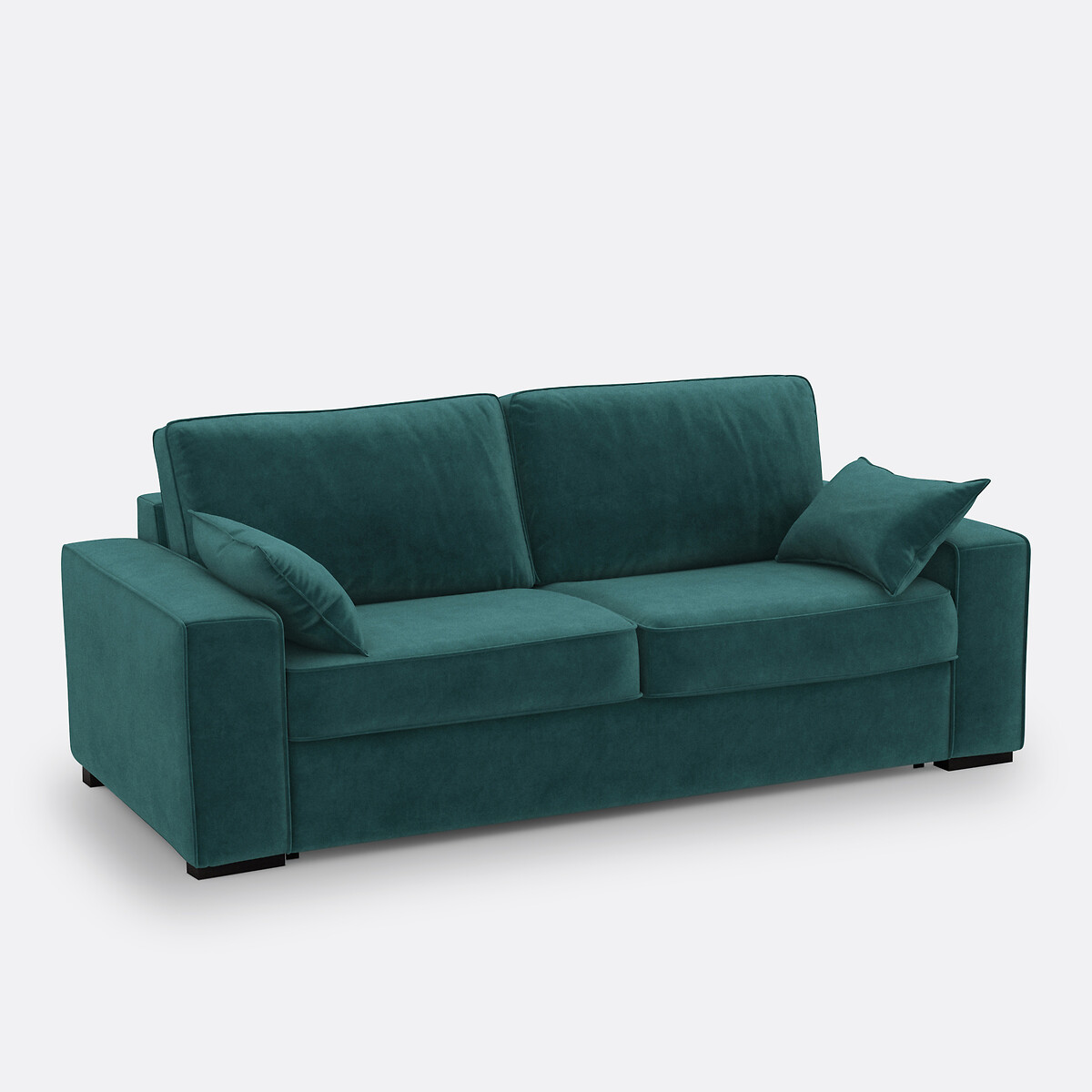LA REDOUTE INTERIEURS<br>Sofá-cama de veludo, Bultex Cécilia