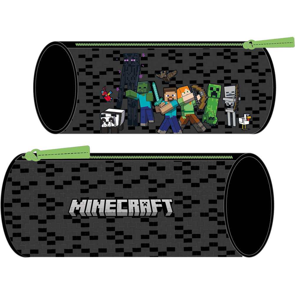 Minecraft etui - zwart
