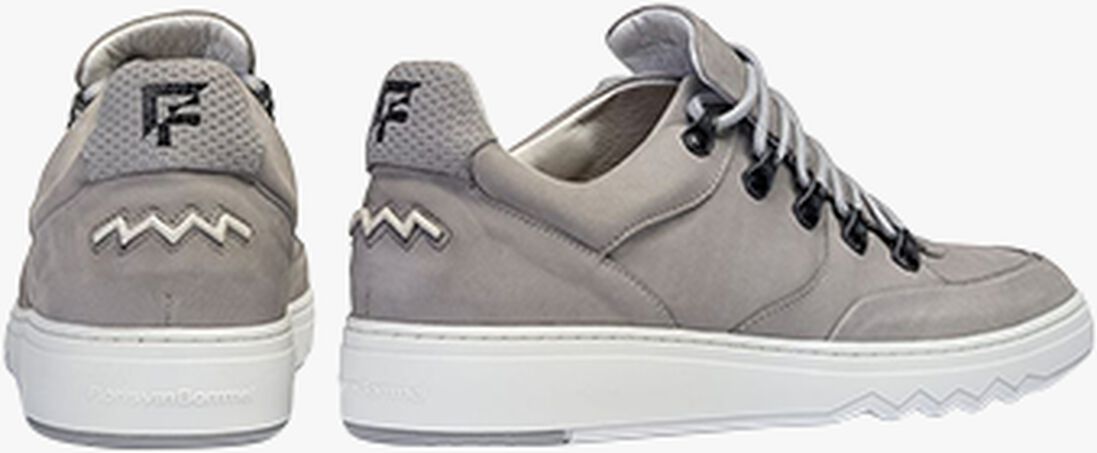 FLORIS VAN BOMMEL grijze floris van bommel lage sneakers sfm-10164