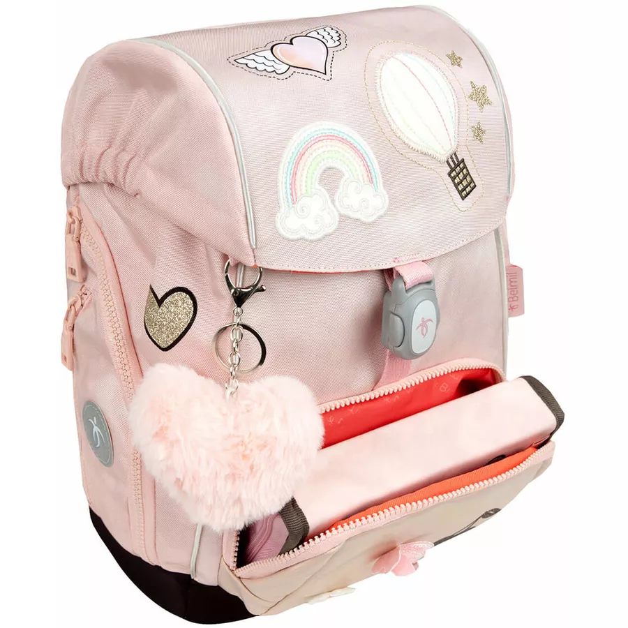 Belmil Schulranzen Premium Comfy Plus Set 5-teilig Glam