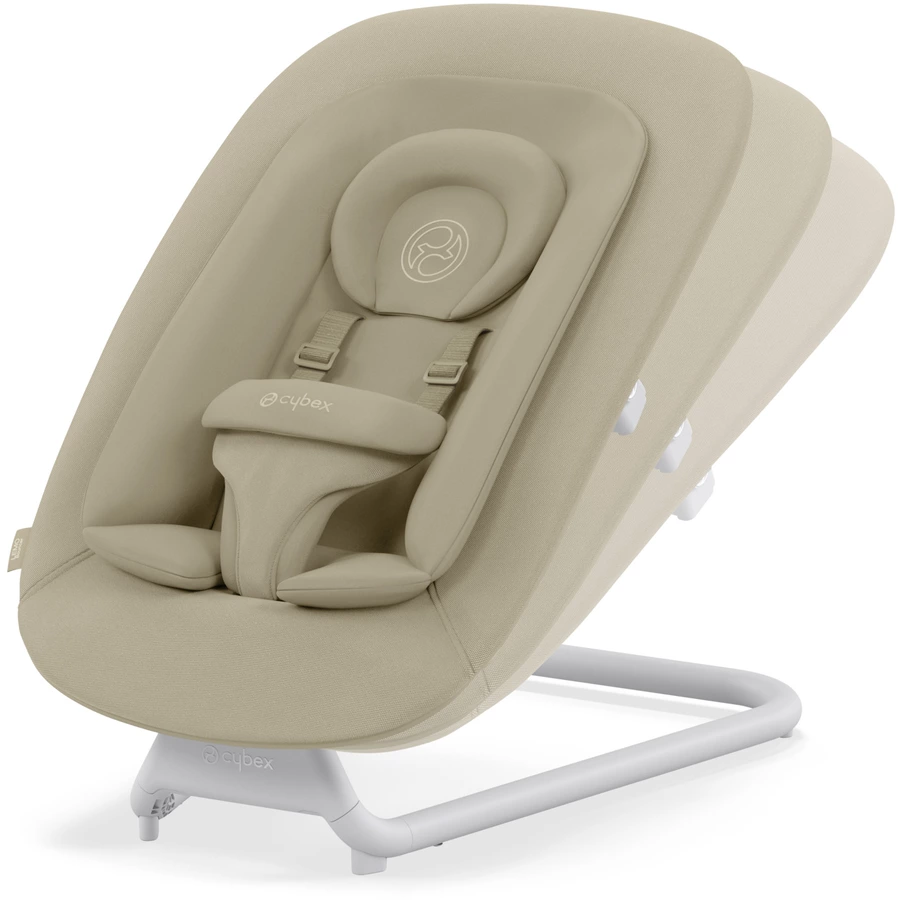 cybex GOLD Bouncer Lemo Sand White