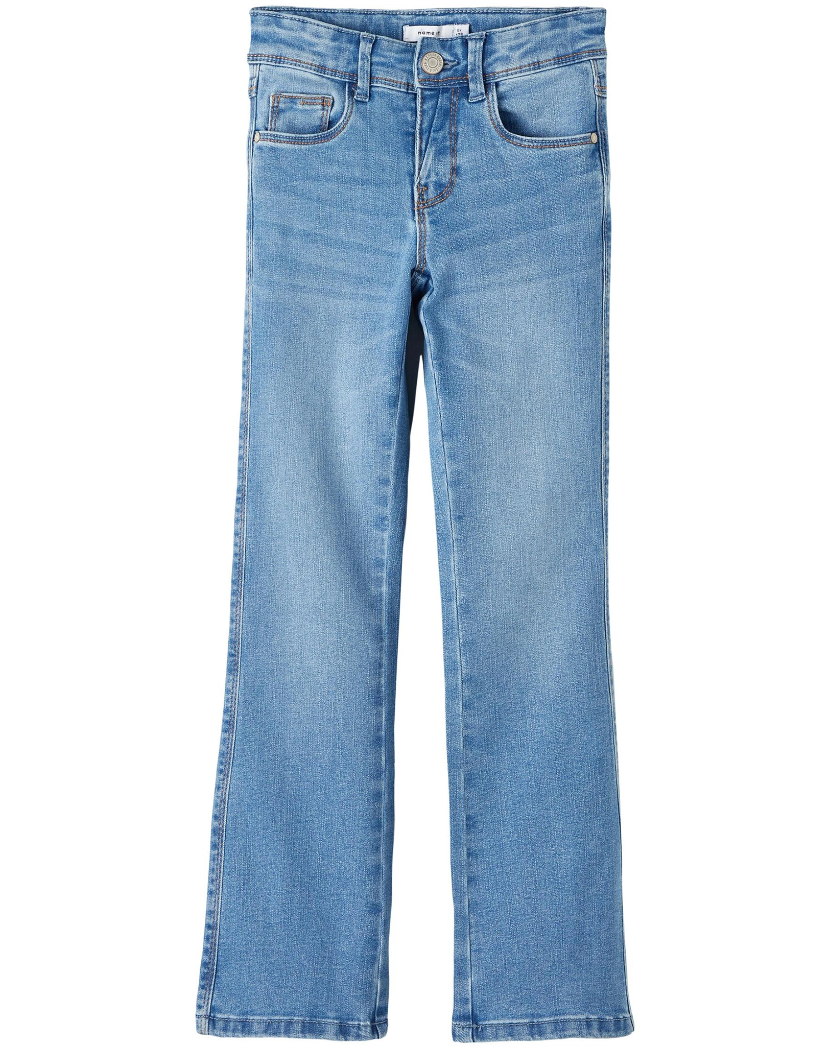 Jeans NKFPOLLY SKINNY BOOT 1142-AU in medium blue