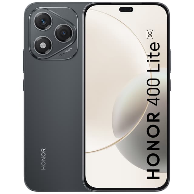 Honor 400 Lite smartphone 8/256GB (fløjlssort)