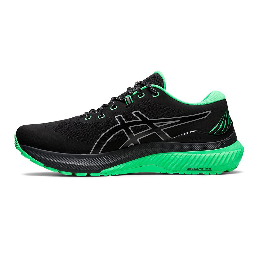 Asics GEL-KAYANO 29 LITE-SHOW - Chaussures running Homme black/new leaf