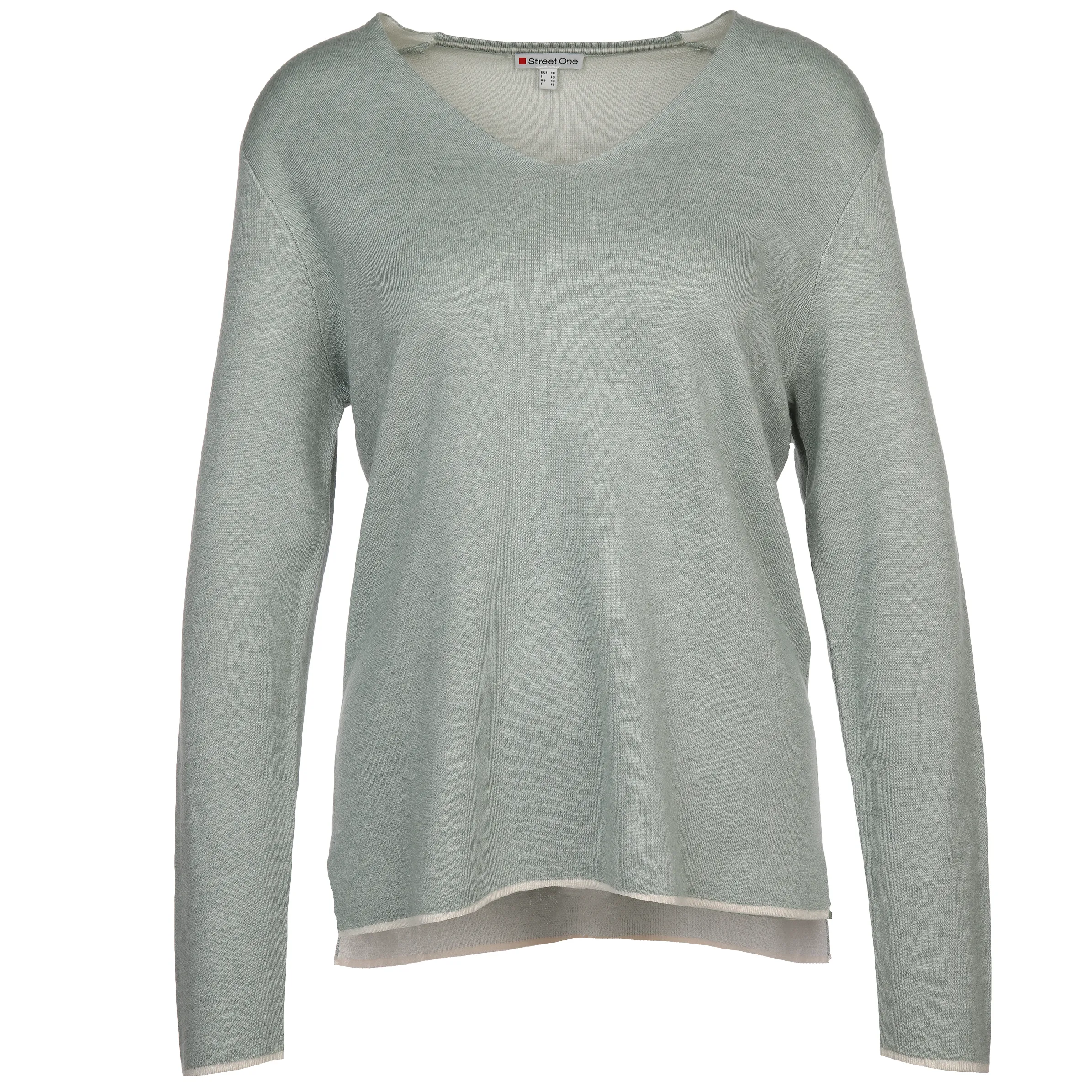 Damen Pullover mit V-Ausschnitt