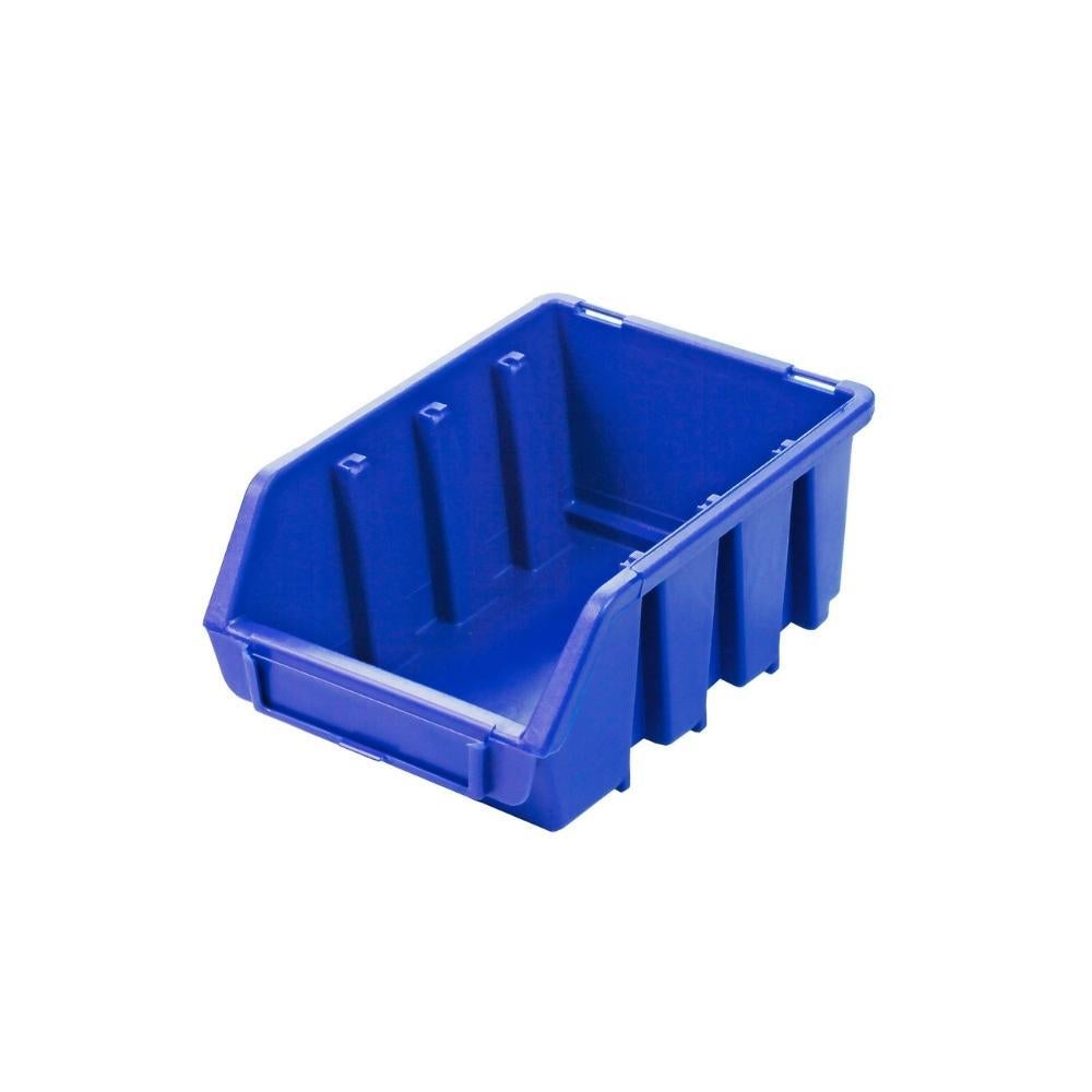 PROREGAL SuperSaver Set 10x Opbergdoos 2 HxBxD 7,5 x 11,6 x 16,1 cm Polypropyleen Blauw
