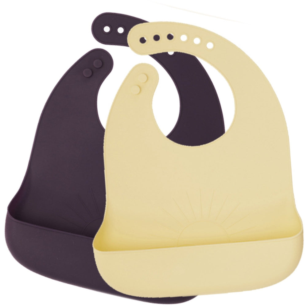 Køb By Lille Vilde Vanilla & Plum Hagesmække - Sun 2pcs