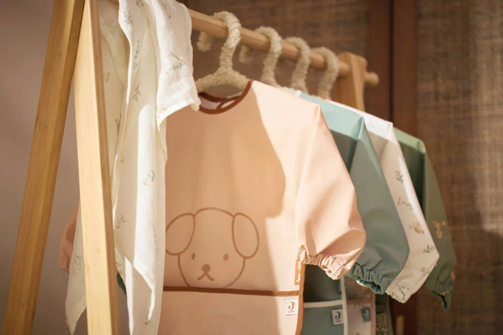 waterproof slab met mouw Miffy Peekaboo - Wild Rose