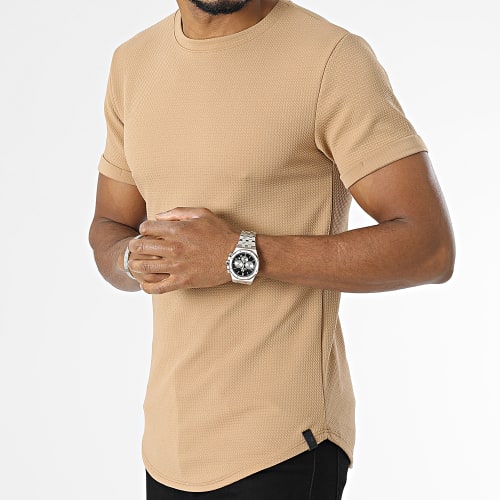 Tee Shirt Oversize Beige Foncé