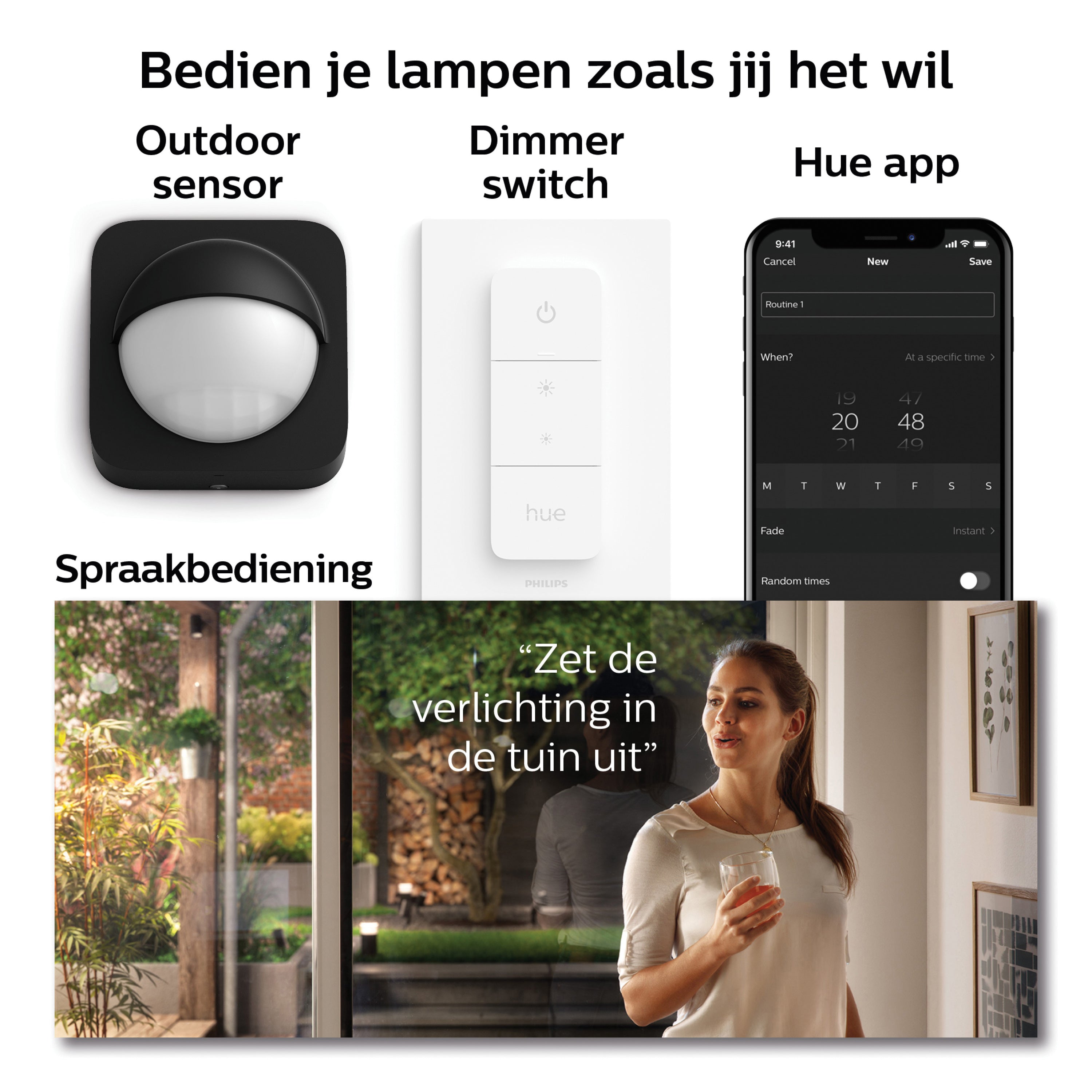 Philips Hue Welkom Schijnwerper