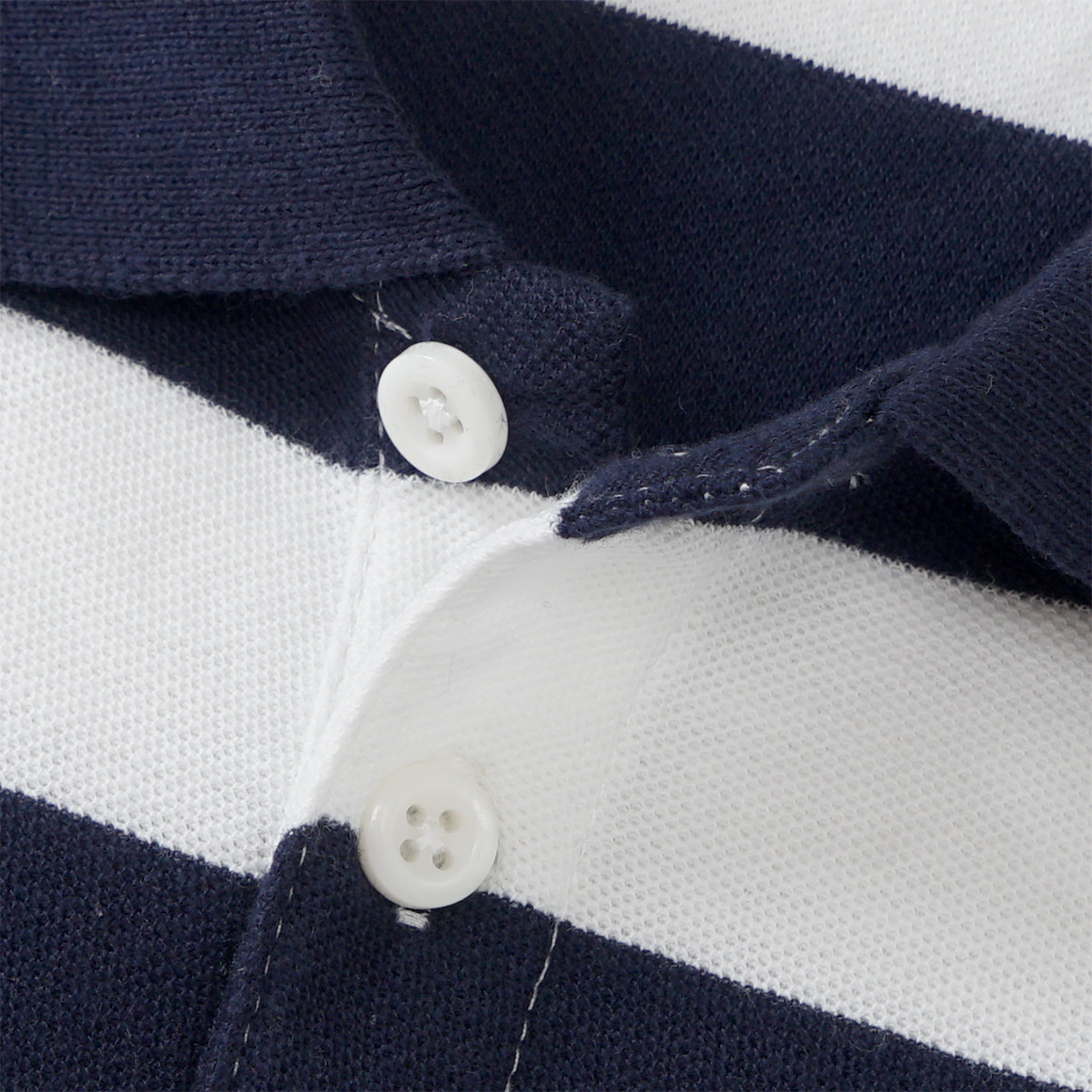 Topolino Jungen Poloshirt mit Streifen dunkelblau / weiss