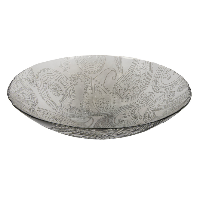 Schale - aus Glas - Ø = ca. 40 cm - 1 Stück