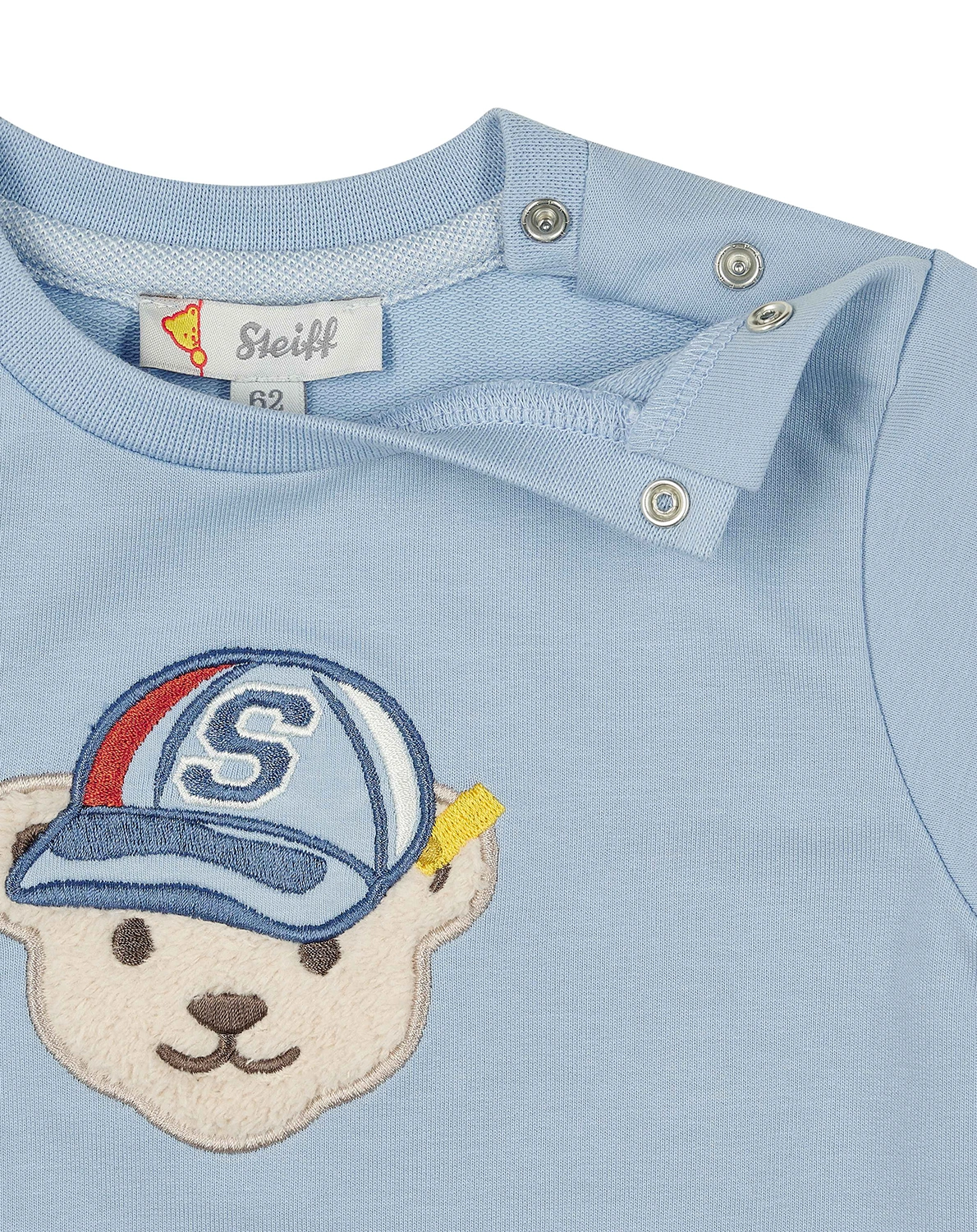 Sweatshirt TEDDY in brunnera blue