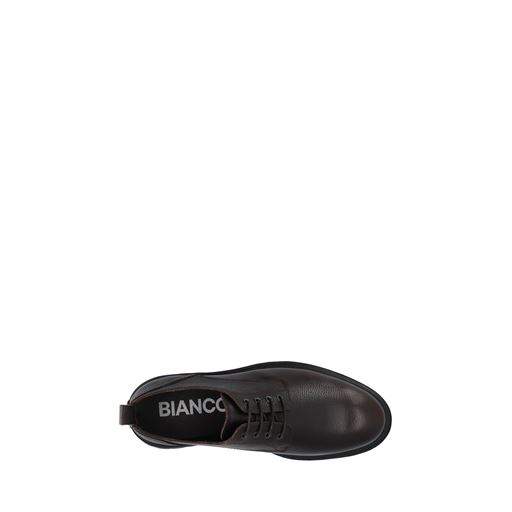 Bianco BIAGil Derby Sko, Dark Brown, 44