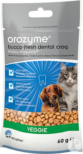 Ecuphar Orozyme Bucco-Fresh Dental Croq Chien Et Chat