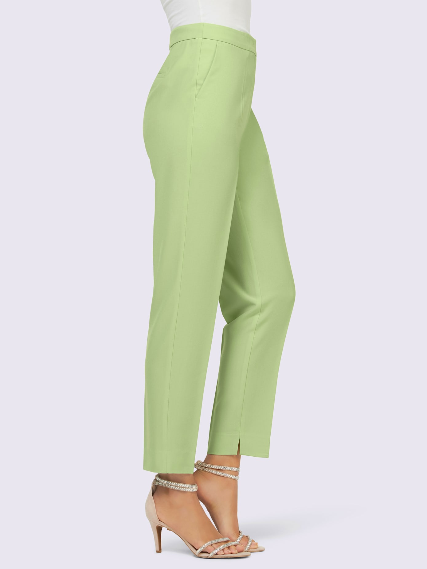 Pantalon forme courte tendance