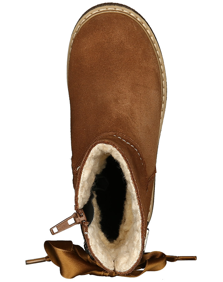 Winter-Boots GOLDBAND gefüttert in cognac