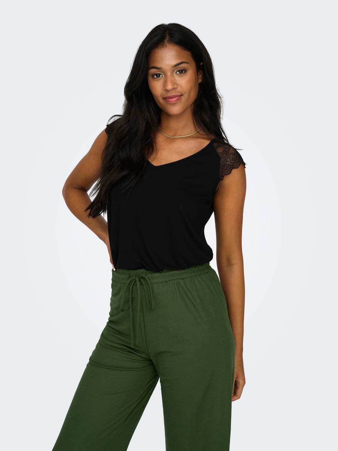 ONLPETRA Top Black
