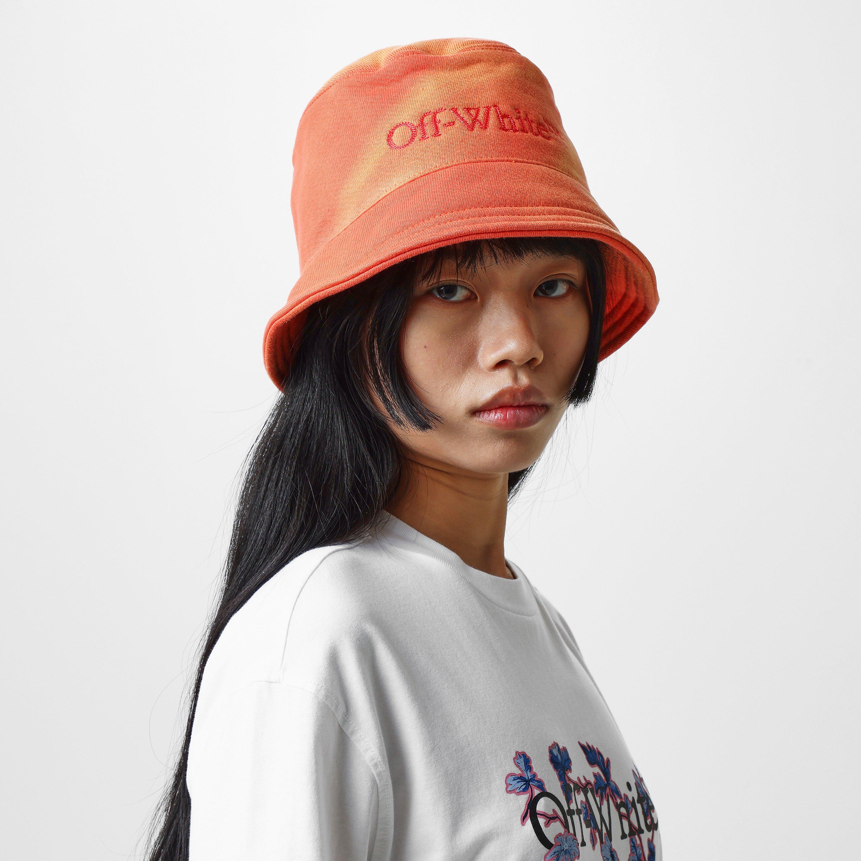 Off White Tie Dye Bucket Hat
