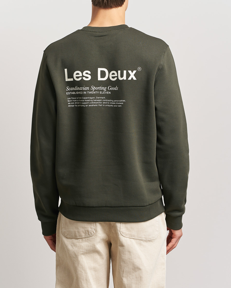 Les Deux Brody Printed Sweatshirt 2.0 Rosin