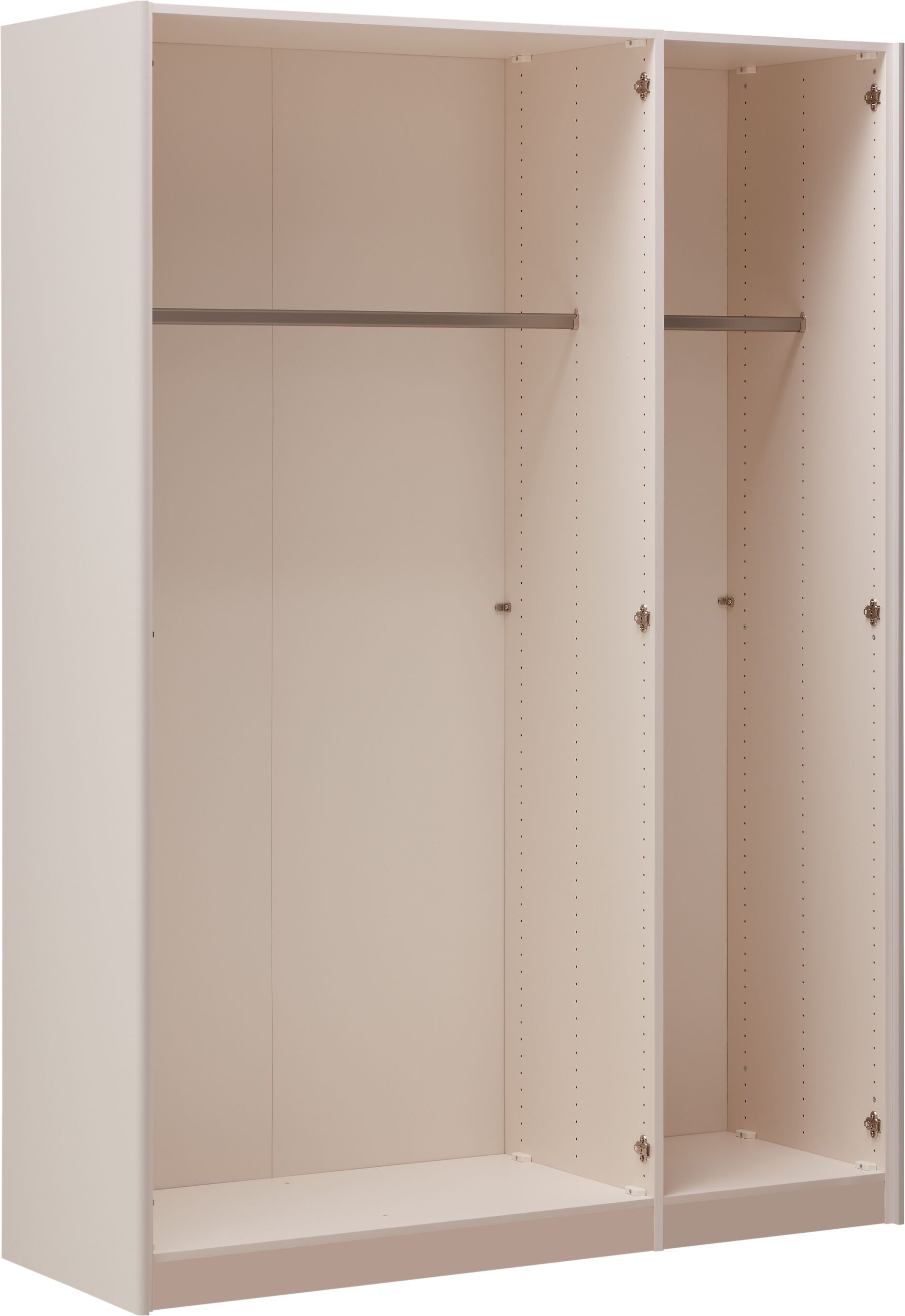 MODUL PLUS Drehtürenschrank - Hellgrau / B: 156.8 cm x T: 59.0 cm x H: 220.0 cm