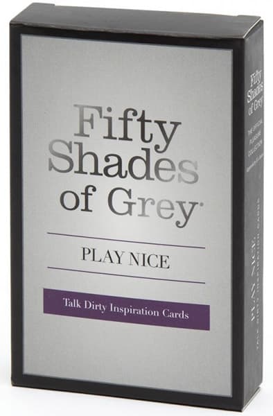 Fifty Shades of Grey Talk Dirty Inspiration Cards Kortspill