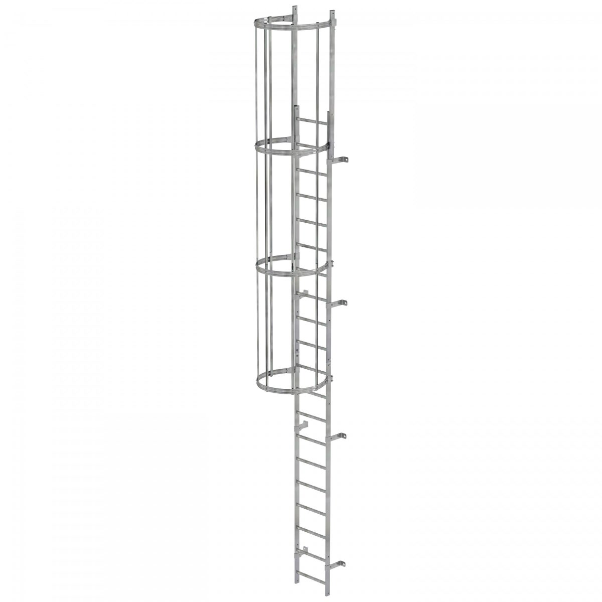 MUNK vaste ladders, aluminium, 5,60m SH