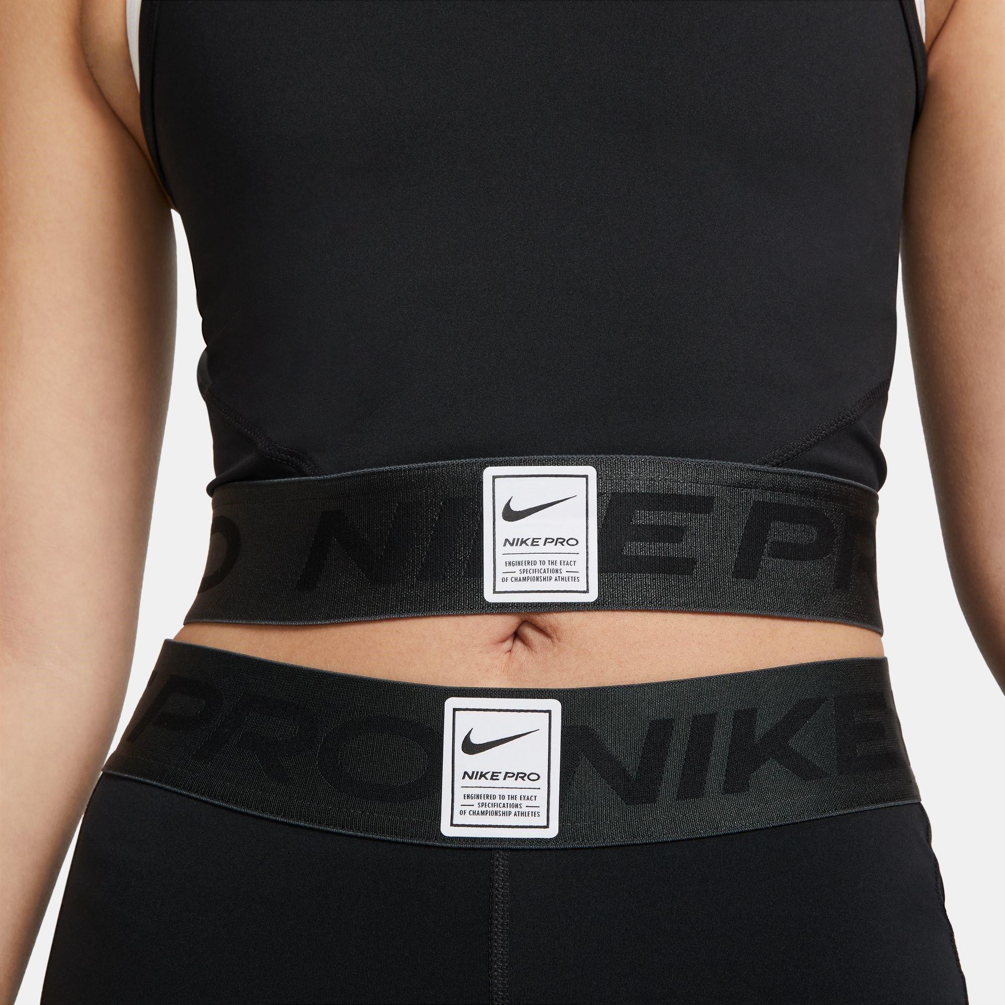 Nike Pro Dri FIT Womens Graphic Crop Tank