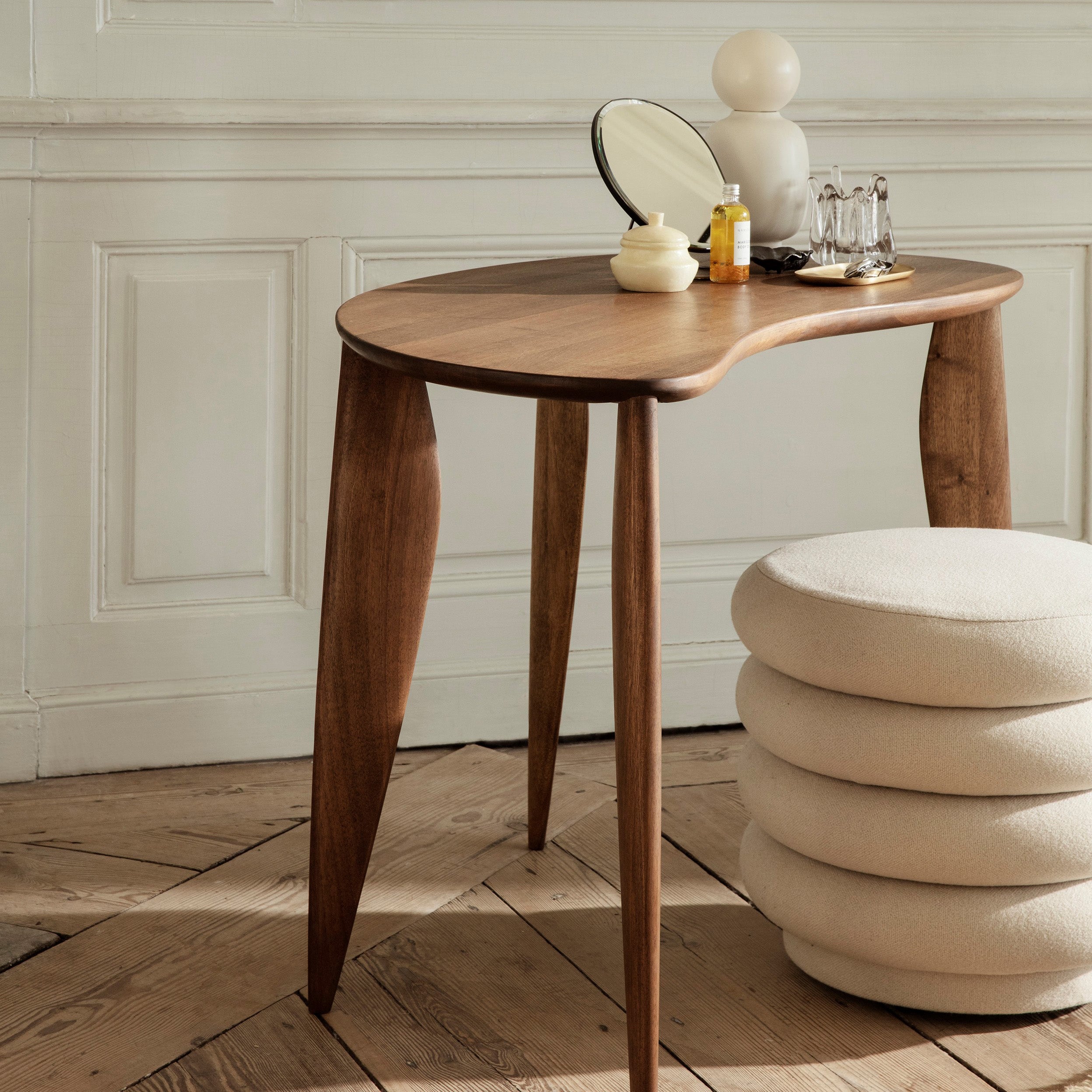 Ferm Living Feve Bureau - Walnoot