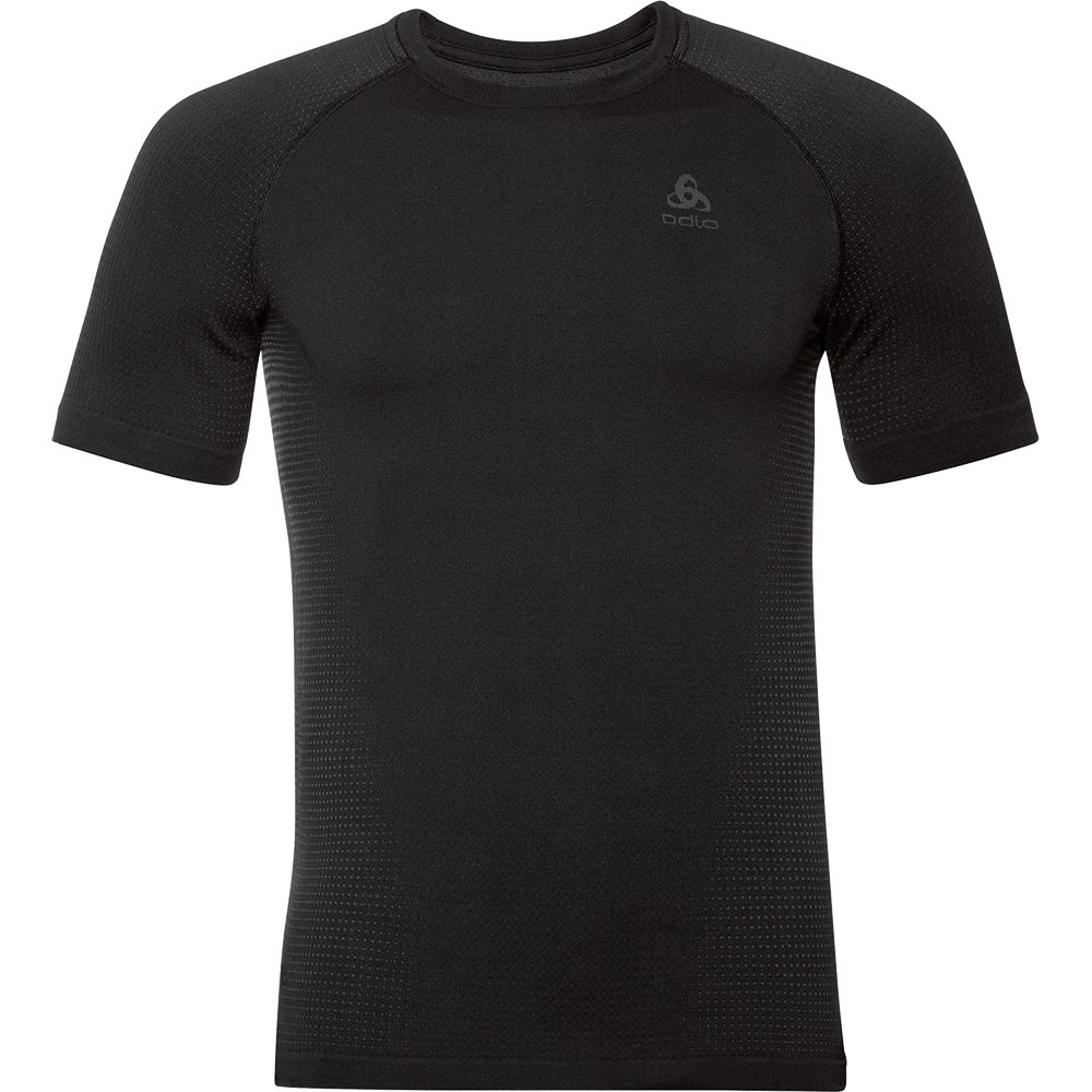 Odlo Performance Warm Eco T-Shirt Herren black new odlo grey
