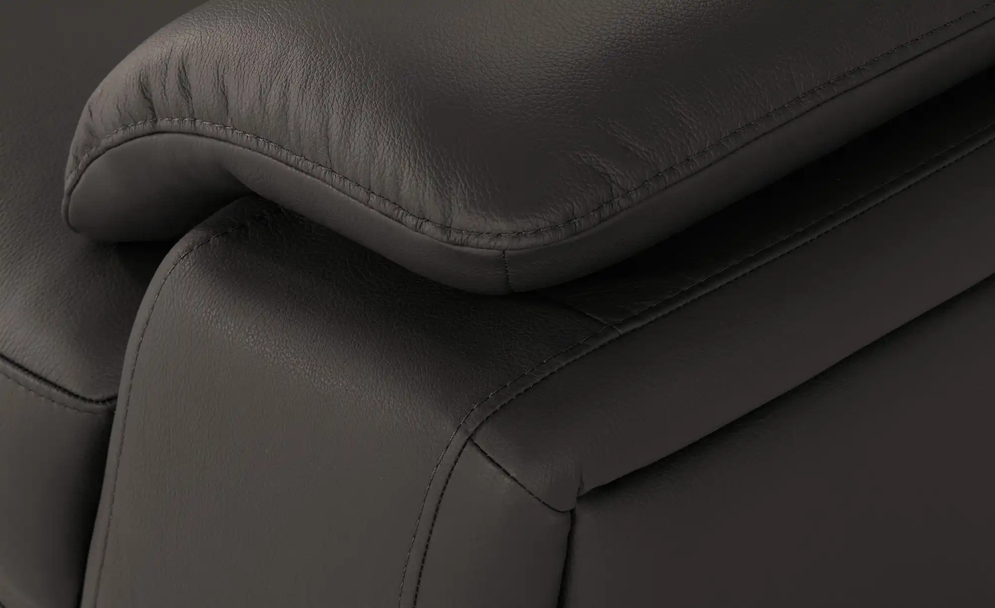 Sofa  aus Leder Brandy II